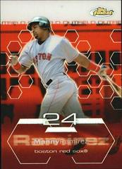Manny Ramirez [Refractor] #63 Baseball Cards 2003 Finest Prices