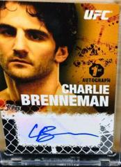 Charlie Brenneman [Onyx] #FA-CB Ufc Cards 2010 Topps UFC Autographs Prices