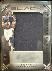 Tyler Scott #SSRJ-33 Football Cards 2023 Panini Black Sizeable Signatures Rookie Jersey Prices