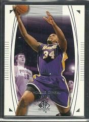Shaquille O'Neal #38 Basketball Cards 2003 SP Authentic Prices