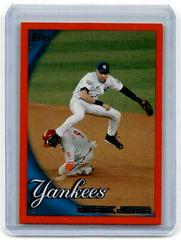 Derek Jeter [Red Border] #549 Baseball Cards 2010 Topps Prices