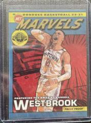 Russell Westbrook [Press Proof] #4 Basketball Cards 2020 Donruss Net Marvels Prices