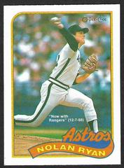 Nolan Ryan #366 Baseball Cards 1989 O Pee Chee Prices