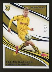 Erling Haaland [Sapphire] Soccer Cards 2020 Panini Immaculate Collection Prices