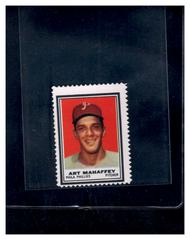 Art Mahaffey Baseball Cards 1962 Topps Stamps Prices