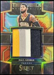 Paul George [Tie Dye] #TM-PG Basketball Cards 2022 Panini Select Throwback Memorabilia Prices
