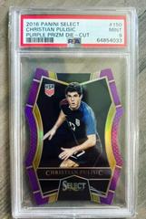 Christian Pulisic [Purple Prizm Die Cut] Soccer Cards 2016 Panini Select Prices