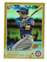 Ryan Rua [Gold Refractor] #2 Baseball Cards 2015 Topps Chrome Prices