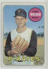 Luke Walker #36 Baseball Cards 1969 Topps Prices