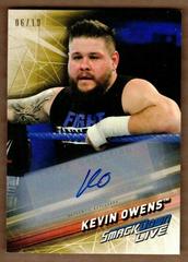 Kevin Owens [Gold] Wrestling Cards 2019 Topps WWE SmackDown Live Autographs Prices