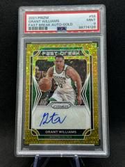 Grant Williams [Gold] Basketball Cards 2021 Panini Prizm Fast Break Autographs Prices