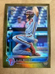 Alec Bohm [Ben Baller Gold] #89 Baseball Cards 2022 Topps Chrome Prices