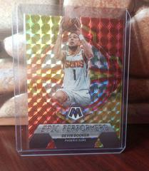 Devin Booker [Reactive Yellow] #10 Basketball Cards 2022 Panini Mosaic Epic Performers Prices
