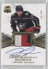 Liam Foudy #SP-LF Hockey Cards 2020 Upper Deck The Cup Signature Materials Prices