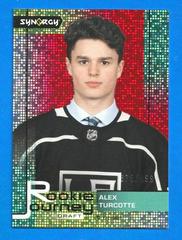 Alex Turcotte [Red] Hockey Cards 2021 Upper Deck Synergy Rookie Journey Draft Prices