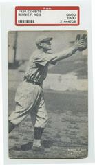 Bernie F. Neis Baseball Cards 1926 Exhibits Prices