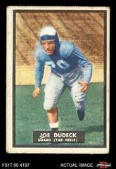 Joe Dudeck #71 Football Cards 1951 Topps Magic Prices
