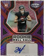 Drake London [Purple] Football Cards 2022 Panini Certified Rookie Roll Call Signatures Prices