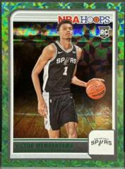 Victor Wembanyama [Hyper Green] #277 Basketball Cards 2023 Panini Hoops Prices