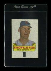 Dick Ellsworth Baseball Cards 1966 Topps Rub Offs Prices