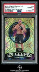 Brock Lesnar [Galactic] #19 Wrestling Cards 2022 Panini Revolution WWE Supernova Prices