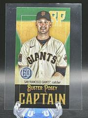 Buster Posey [Green] #CM-BP Baseball Cards 2021 Topps Gypsy Queen Captains Minis Prices