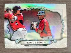 Royce Lewis [Orange Refractor] Baseball Cards 2018 Bowman Chrome Sterling Continuity Prices