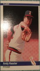 Andy Hassler #519 Baseball Cards 1984 Fleer Prices