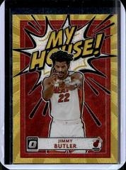 Jimmy Butler [Gold Wave] Basketball Cards 2020 Panini Donruss Optic My House Prices