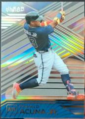Ronald Acuna Jr. [Gold] Baseball Cards 2021 Panini Chronicles Clear Vision Prices
