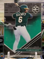 Clark Elliott [Green] Baseball Cards 2023 Panini Chronicles Limited Prices