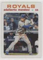 Adalberto Mondesi [White Border] #103 Baseball Cards 2020 Topps Heritage Prices
