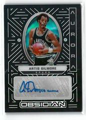 Artis Gilmore Basketball Cards 2021 Panini Obsidian Aurora Autographs Prices