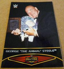George The Animal Steele Wrestling Cards 2015 Topps WWE Road to Wrestlemania Hall of Fame Prices