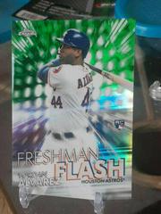 Yordan Alvarez [Green Refractor] #FF-15 Baseball Cards 2020 Topps Chrome Freshman Flash Prices