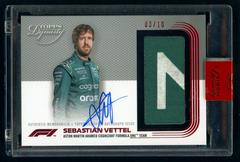 Sebastian Vettel #DAP-SVIIII Racing Cards 2022 Topps Dynasty Formula 1 Autograph Patch Prices