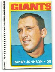Randy Johnson #325 Football Cards 1972 Topps Prices