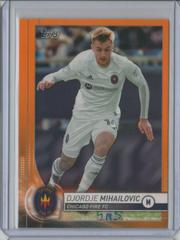 Djordje Mihailovic [Orange] Soccer Cards 2020 Topps MLS Prices
