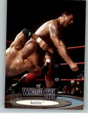 Batista #5 Wrestling Cards 2003 Fleer WWE WrestleMania XIX Prices