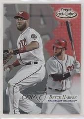 Bryce Harper [Class 1 Red] Baseball Cards 2017 Topps Gold Label Prices