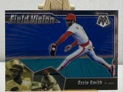 Ozzie Smith #FV5 Baseball Cards 2021 Panini Mosaic Field Vision Prices