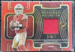 Brock Purdy [Red] #RSW-17 Football Cards 2022 Panini Select Rookie Swatches Prices