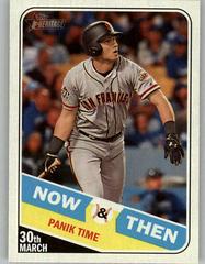 Joe Panik #NT-3 Baseball Cards 2018 Topps Heritage Now & Then Prices