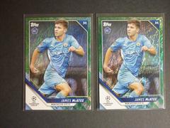 James McAtee Soccer Cards 2021 Topps UEFA Champions League Jade Prices