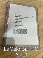 LaMelo Ball [Red] #AIR-LMB Basketball Cards 2020 Panini Chronicles Airborne Signatures Prices