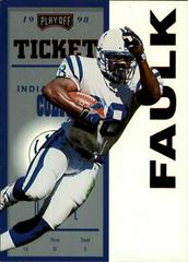 Marshall Faulk [Red] #35 Football Cards 1998 Playoff Contenders Ticket Prices