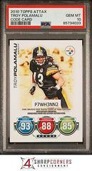 Troy Polamalu [Code Card] Football Cards 2010 Topps Attax Prices