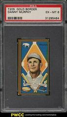 Danny Murphy Baseball Cards 1911 T205 Gold Border Prices
