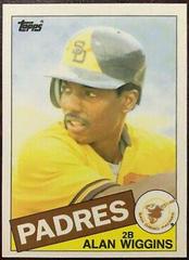 Alan Wiggins #378 Baseball Cards 1985 Topps Tiffany Prices