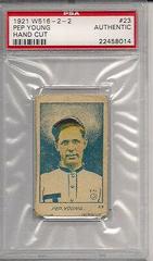Pep Young [Hand Cut] Baseball Cards 1921 W516 2 2 Prices
